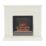 Be Modern Linmere Electric Fireplace White 1120mm x 330mm x 995mm