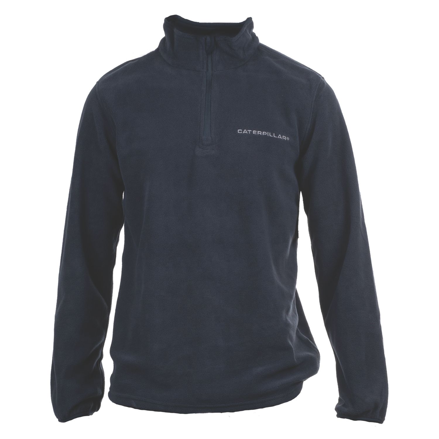 CAT Microfleece Quarter Zip Fleeces Blue X Large 44" Chest (170XJ)