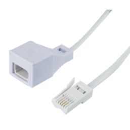 Essentials Telephone Extension Lead 5m