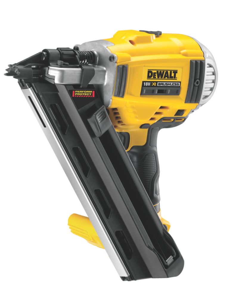 DeWalt DCN692N XJ 90mm 18V Li Ion XR Brushless First Fix Cordless Nail Gun Bare Screwfix