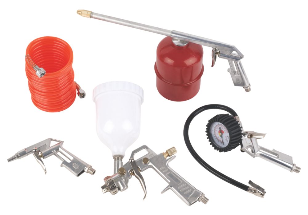 Spray gun kit clearance with compressor