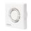 Manrose XF100P 100mm (4") Axial Bathroom Extractor Fan  White 240V