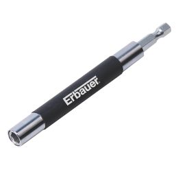 Erbauer  1/4" Hex Retracting Bit Holder 120mm