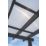 Radmat Building Materials Twinwall Polycarbonate Sheet Clear 1000mm x 10mm x 4000mm 3 Pack