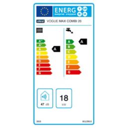 Ideal Heating Vogue Max Combi 26 Gas Combi Boiler White
