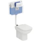 Ideal Standard i.life A Soft-Close BTW Toilet w/ Concealed Cistern Dual-Flush 6/4Ltr