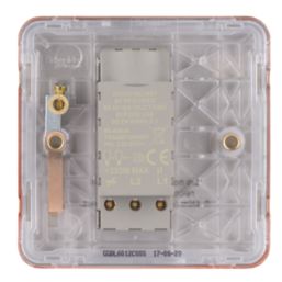 Schneider Electric Lisse Deco 1-Gang 2-Way  Dimmer Switch  Copper