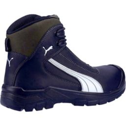 Puma Cascades Mid Metal Free Safety Boots Black Size 6.5 - Screwfix