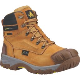 Amblers 986    Safety Boots Honey Size 6