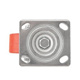 Essentials Industrial Swivel Castor 100mm Red