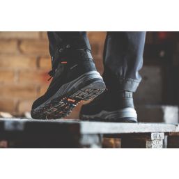 Scruffs Scarfell Size 9  Black  Steel Toe Cap Safety Boots