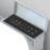 Reina Odet 1000W Electric Ceramic Core Electric WiFi Radiator 500mm x 600mm White 3412BTU