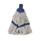 Hillbrush Hygiemix Looped Mop Head Blue 15 Pack