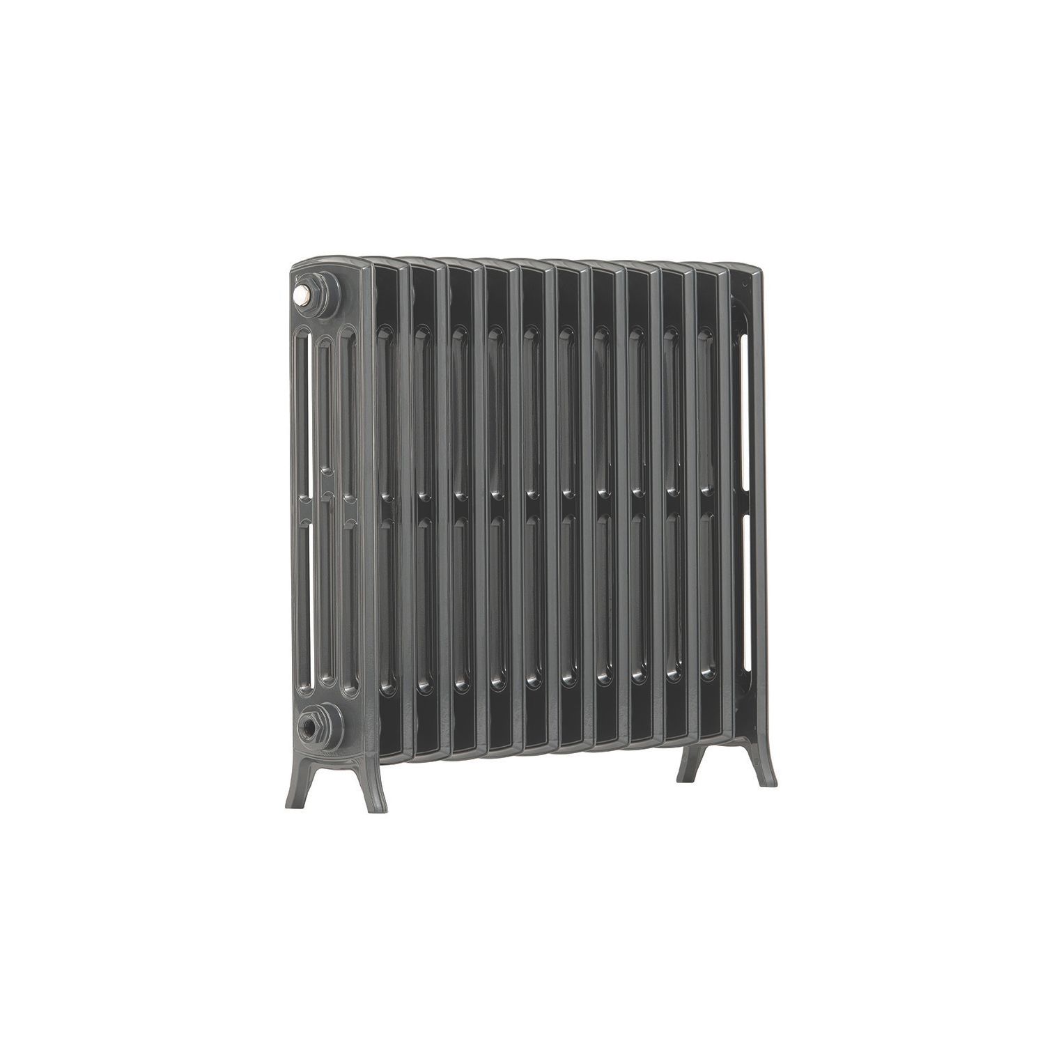 Arroll Edwardian 650mm x 728mm 3360BTU Anthracite Horizontal Designer Radiator (171PF)