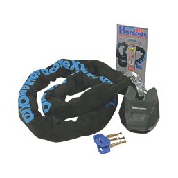 Trimetals Protect A Bike 950 6' 6" x 10' (Nominal) Pent Metal Motorbike Store Olive Green