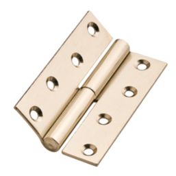Smith & Locke Satin Nickel  Lift Off Butt Hinges 100mm x 64mm 2 Pack
