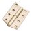 Smith & Locke Satin Nickel  Lift Off Butt Hinges 100mm x 64mm 2 Pack