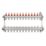 JG Underfloor 12 Port LowFit Heating Manifold Brushed Steel