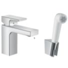 Hansgrohe Vernis Shape 100 Chrome 148mm Mono Bidet Mixer Tap