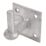 GateMate Adjustable Hinge Set/Hooks on Plate  6 Pieces