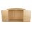 Forest  6' x 2' 6" (Nominal) Apex Shiplap Timber Storage Box