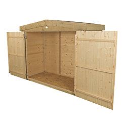 Forest  6' x 2' 6" (Nominal) Apex Shiplap Timber Storage Box