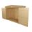 Forest  6' x 2' 6" (Nominal) Apex Shiplap Timber Storage Box