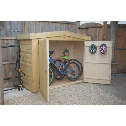 Forest  6' x 2' 6" (Nominal) Apex Shiplap Timber Storage Box