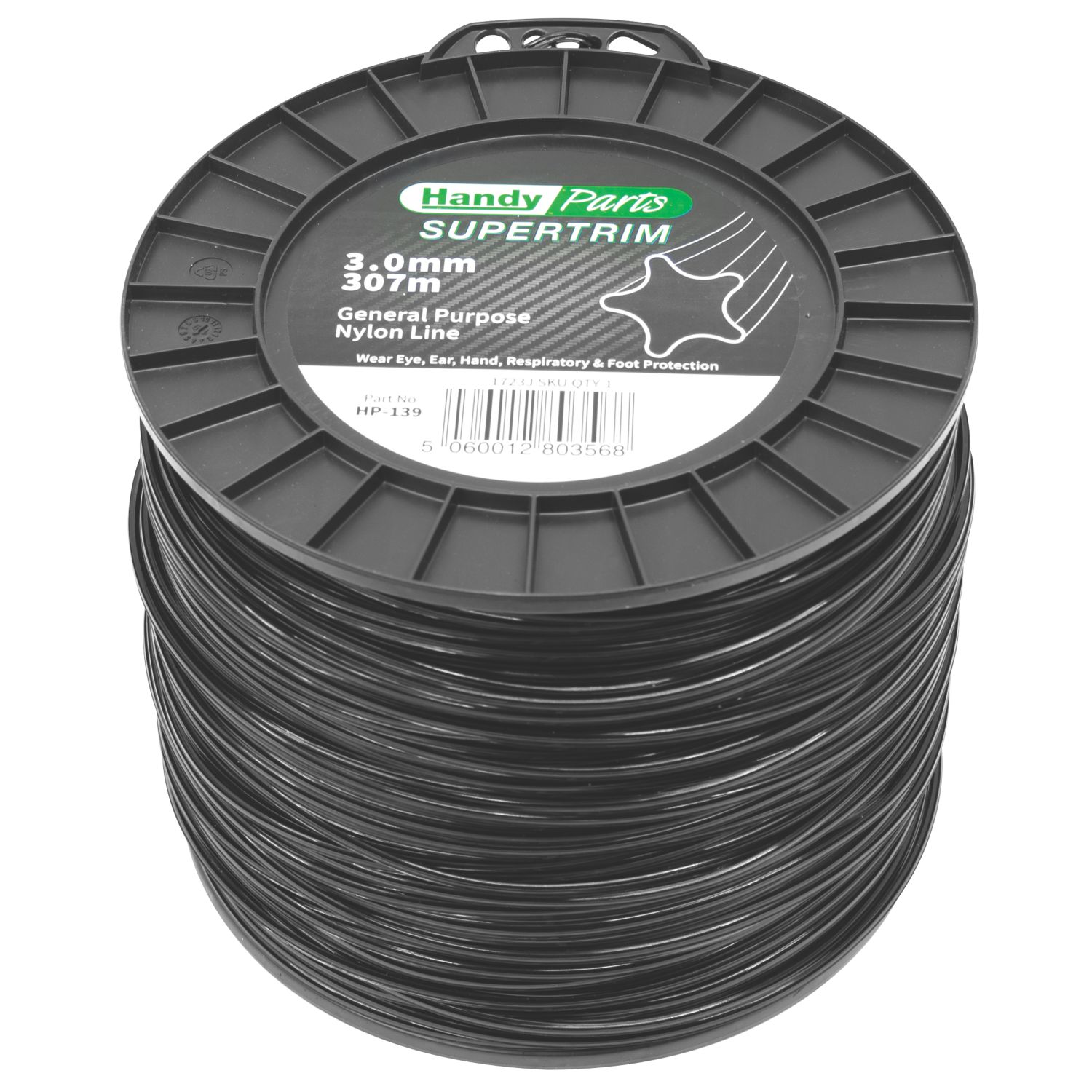 Handy Parts HP-139 Nylon Trimmer Line 3mm x 307m (1723J)
