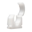 Talon  22mm Hinged Clips White 100 Pack