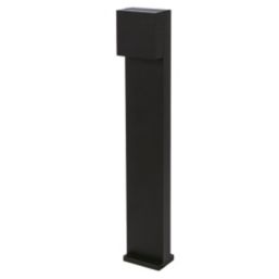 Lutec Gemini XF 650mm Outdoor LED Bollard Light Black 7.4W 500lm