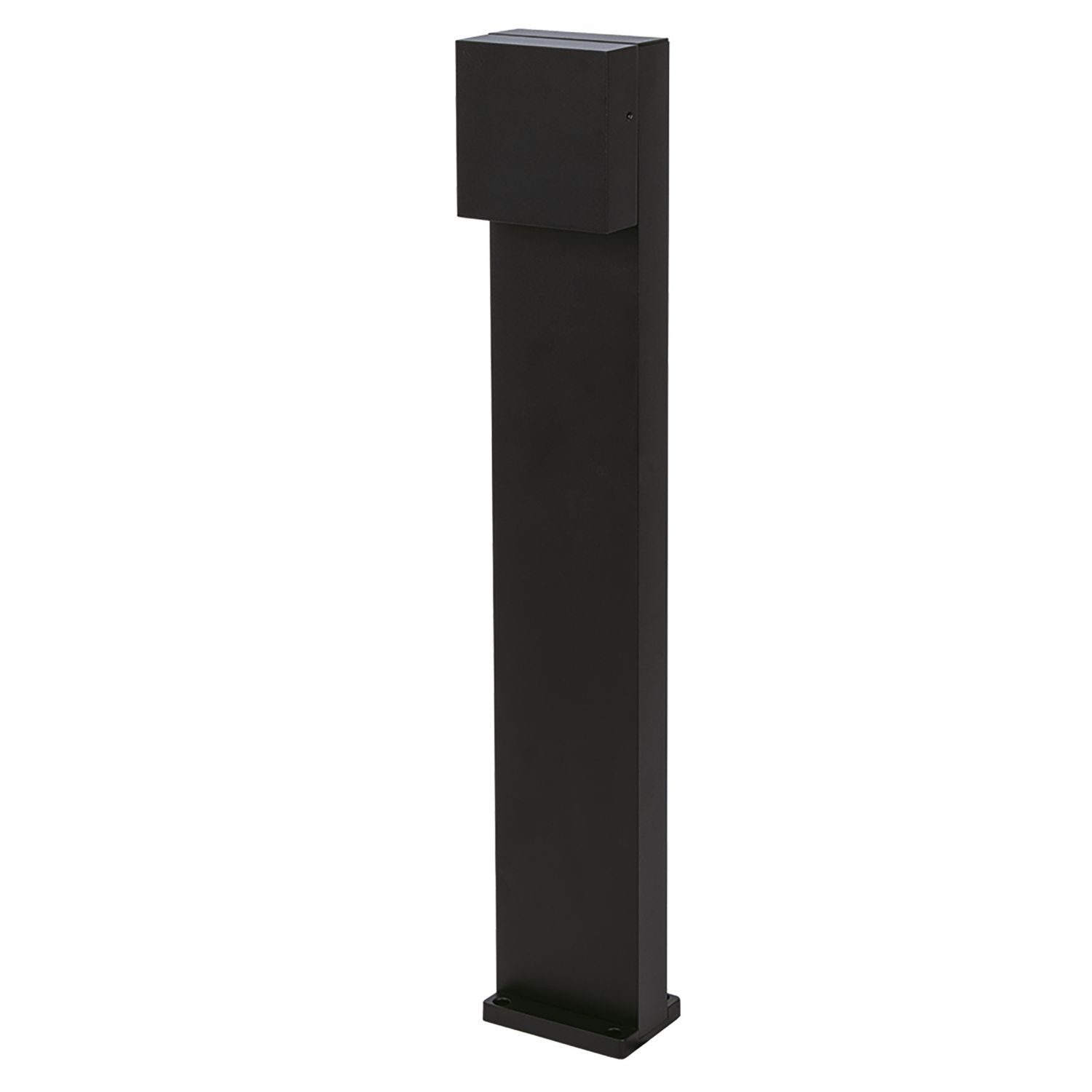 Lutec Gemini XF 650mm Outdoor LED Bollard Light Black 7.4W 500lm (172AJ)