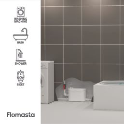Flomasta  Grey Water Macerator Pump Kitchen Utilities & Bath 400W 220-240V