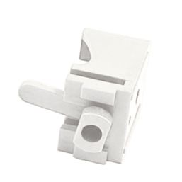 Renaissance Rigid Curtain Track White 400cm