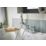 Bristan Cobalt Chrome-Plated 123mm Deck Mounted Dual Control Manual Shower Mixer Tap