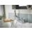 Bristan Cobalt Chrome-Plated 123mm Deck Mounted Dual Control Manual Shower Mixer Tap