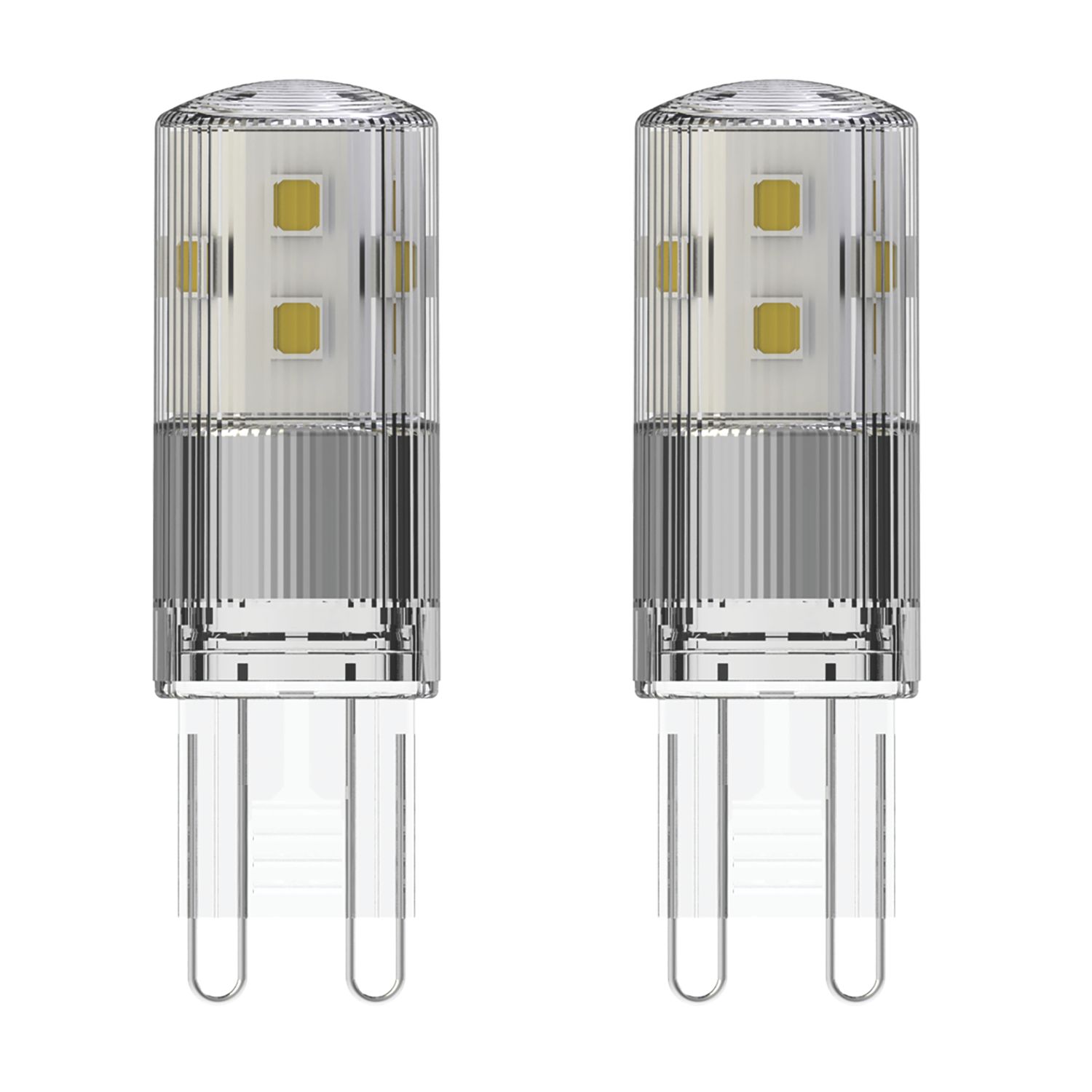 LAP G9 Capsule LED Light Bulb 300lm 2.6W 220-240V 2 Pack (172HA)