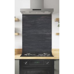 Wilsonart  Charred Cedar Hob Splashback 600mm x 800mm x 4mm