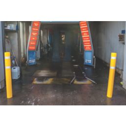 Addgards  Bollard Sleeve Yellow 105mm x 105mm