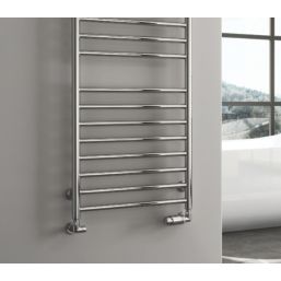 Reina 1500mm x 600mm 2400BTU Stainless Steel Flat Designer Towel Radiator