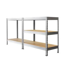 5-Tier Galvanised Steel Rivet Shelving Unit 900mm x 450mm x 1800mm