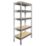 Essentials  5-Tier Metal Garage Shelving Unit 900mm x 450mm x 1800mm