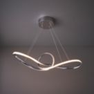 Quay Design Remi LED Pendant Light Chrome 30W 2000lm