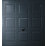 Gliderol Georgian 7' 6" x 7' Non-Insulated Frameless Steel Up & Over Garage Door Anthracite Grey