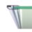 ETAL Neo Magnetic Pivot Shower Door Seal Clear 6mm x 2000mm
