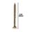 Goldscrew  PZ Double-Countersunk Thread Cutting Multipurpose Screws 4.5mm x 50mm 200 Pack