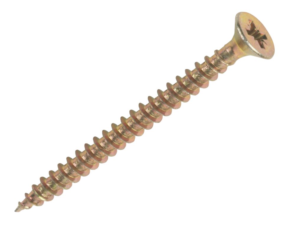 Goldscrew PZ Double-Countersunk Multipurpose Screws 45 x 50mm 200 Pack
