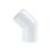 FloPlast Bends 135 (45)° White 21.5mm 5 Pack