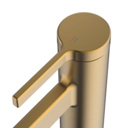 Clearwater Taku Monobloc Mixer Tap Brushed Brass PVD