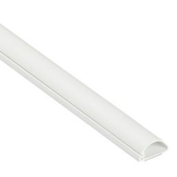 D-Line PVC White Micro+ Trunking 20mm x 10mm x 2m